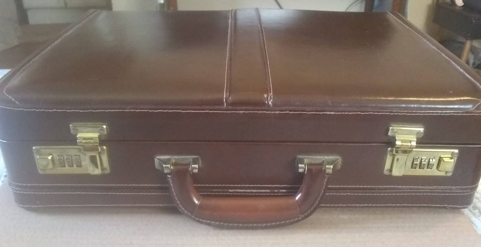 Vintage Leather American Tourister Breifcase