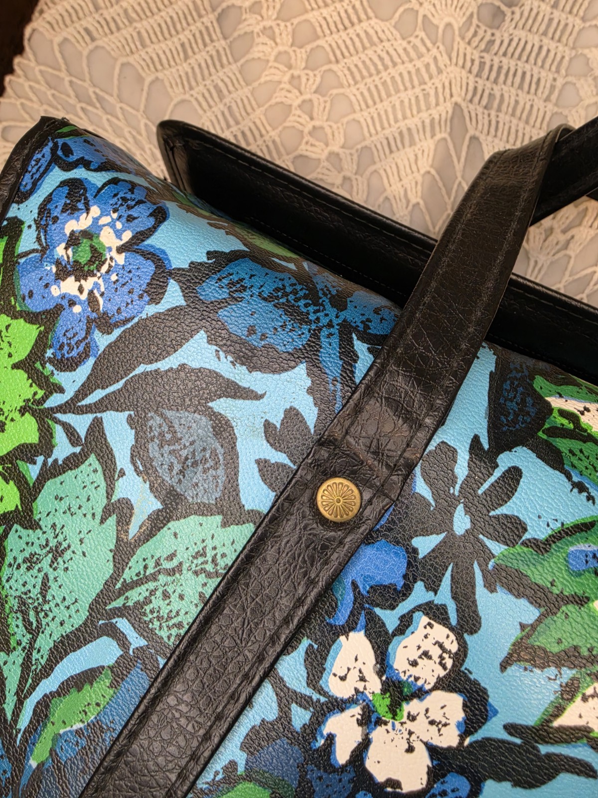 Vintage Floral Travel weekender bag