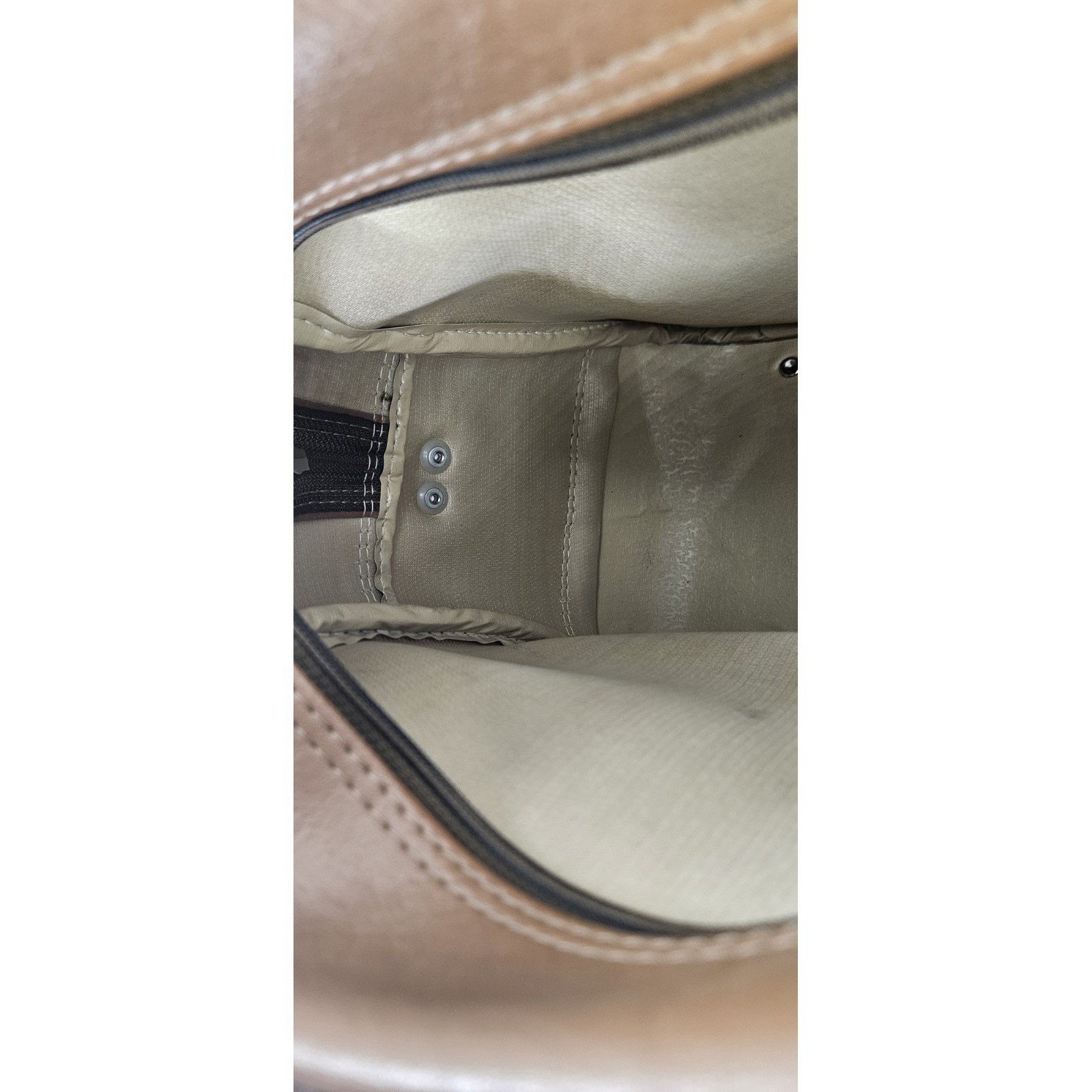 Samsonite Concord Shoulder Carry On Overnight Bag Tan/Brown Vinyl