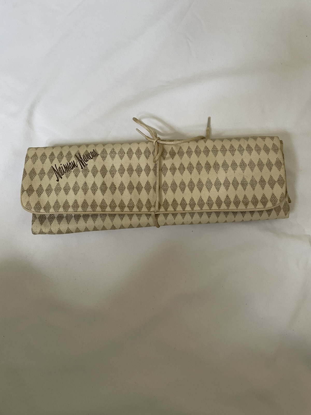 neiman marcus NM fragrance Travel Bag Vintage 60s 70s Travel Bag RARE Cosmetics