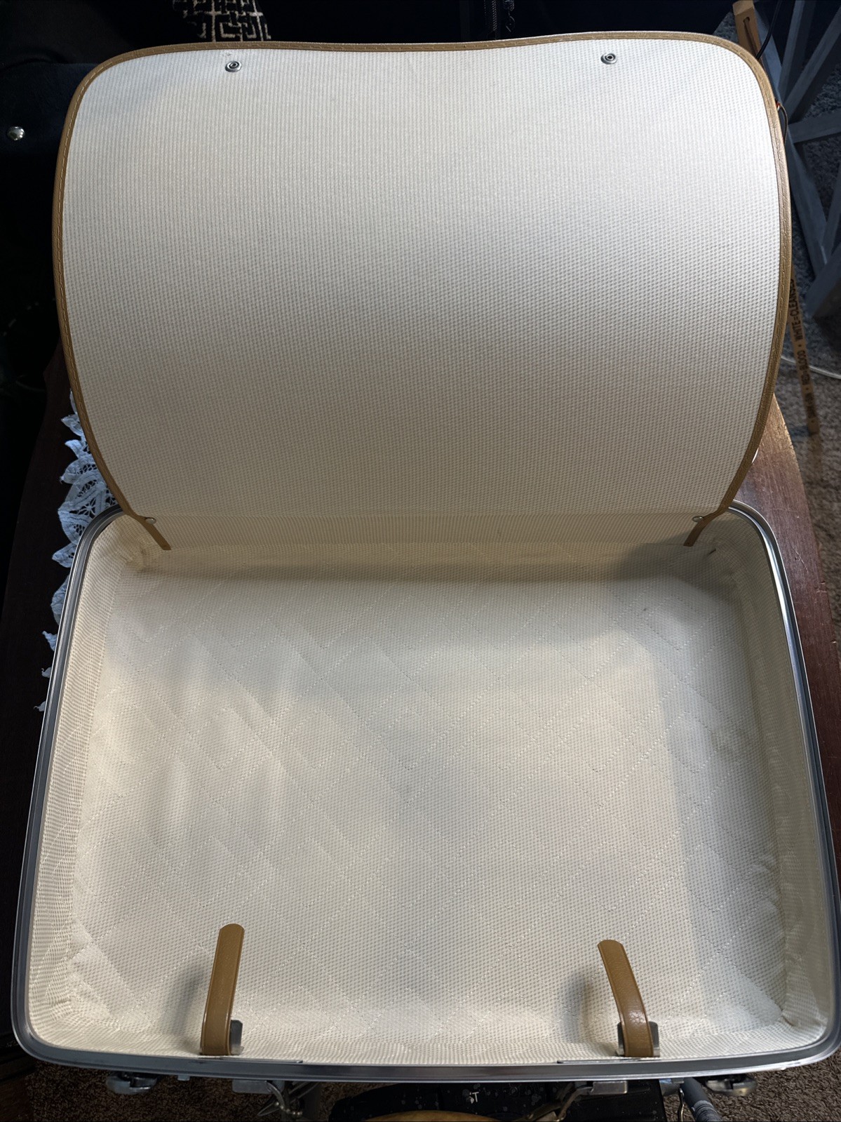 Vintage Palomino American Tourister Hardshell Suitcase Luggage Escort MCM 20×15