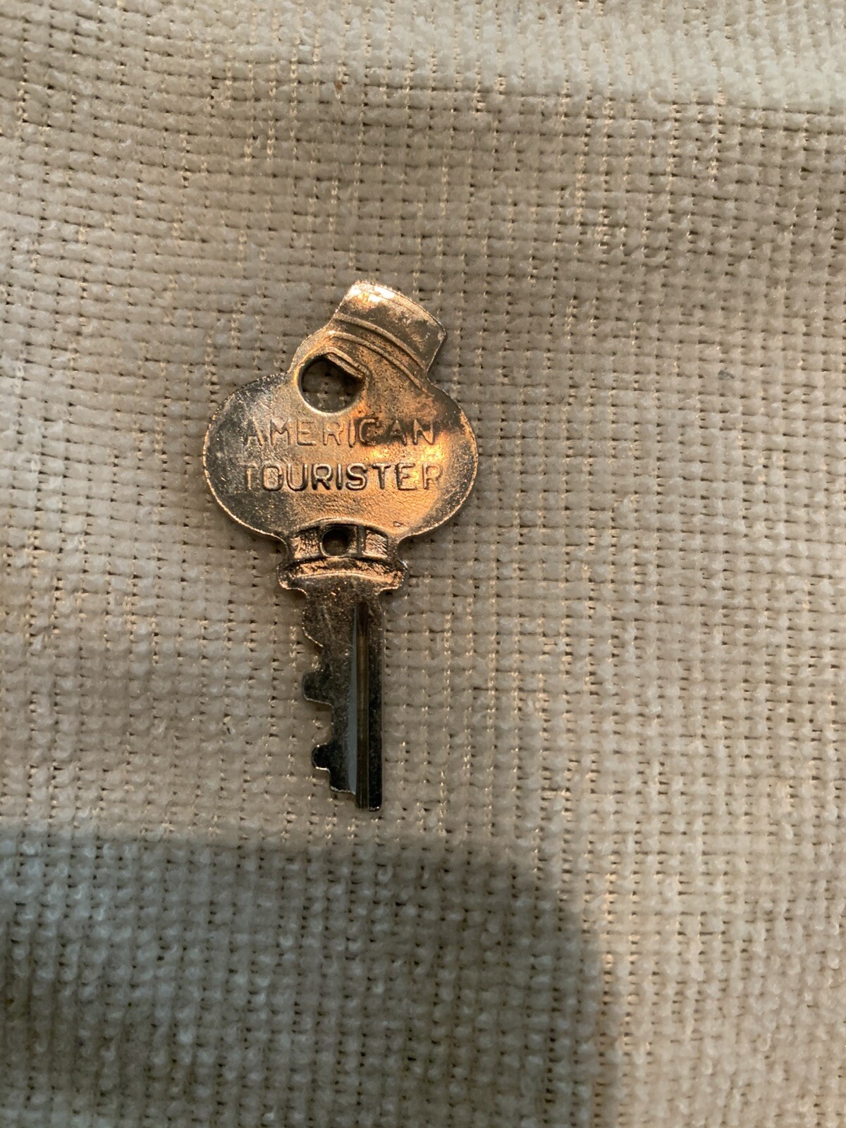 American Tourister Vintage Luggage Key- Smiling Bell Hop