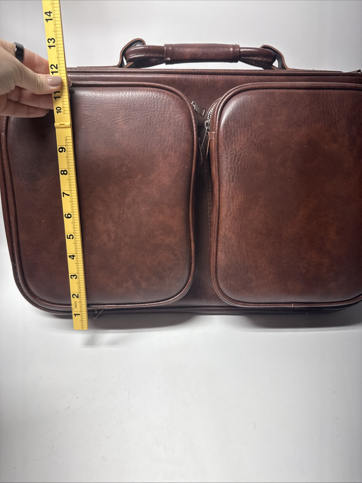 1970 men’s travel bag suitcase peters bag Corp. New York NY See pics