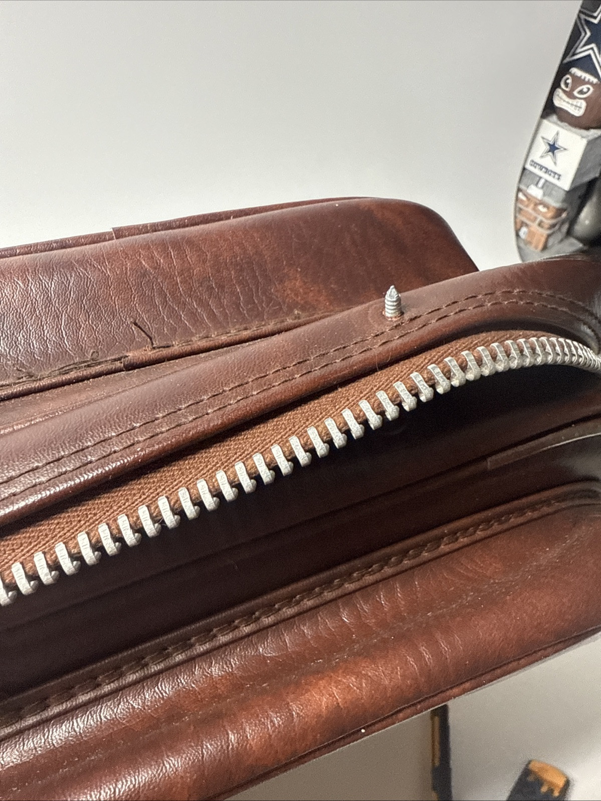 1970 men’s travel bag suitcase peters bag Corp. New York NY See pics