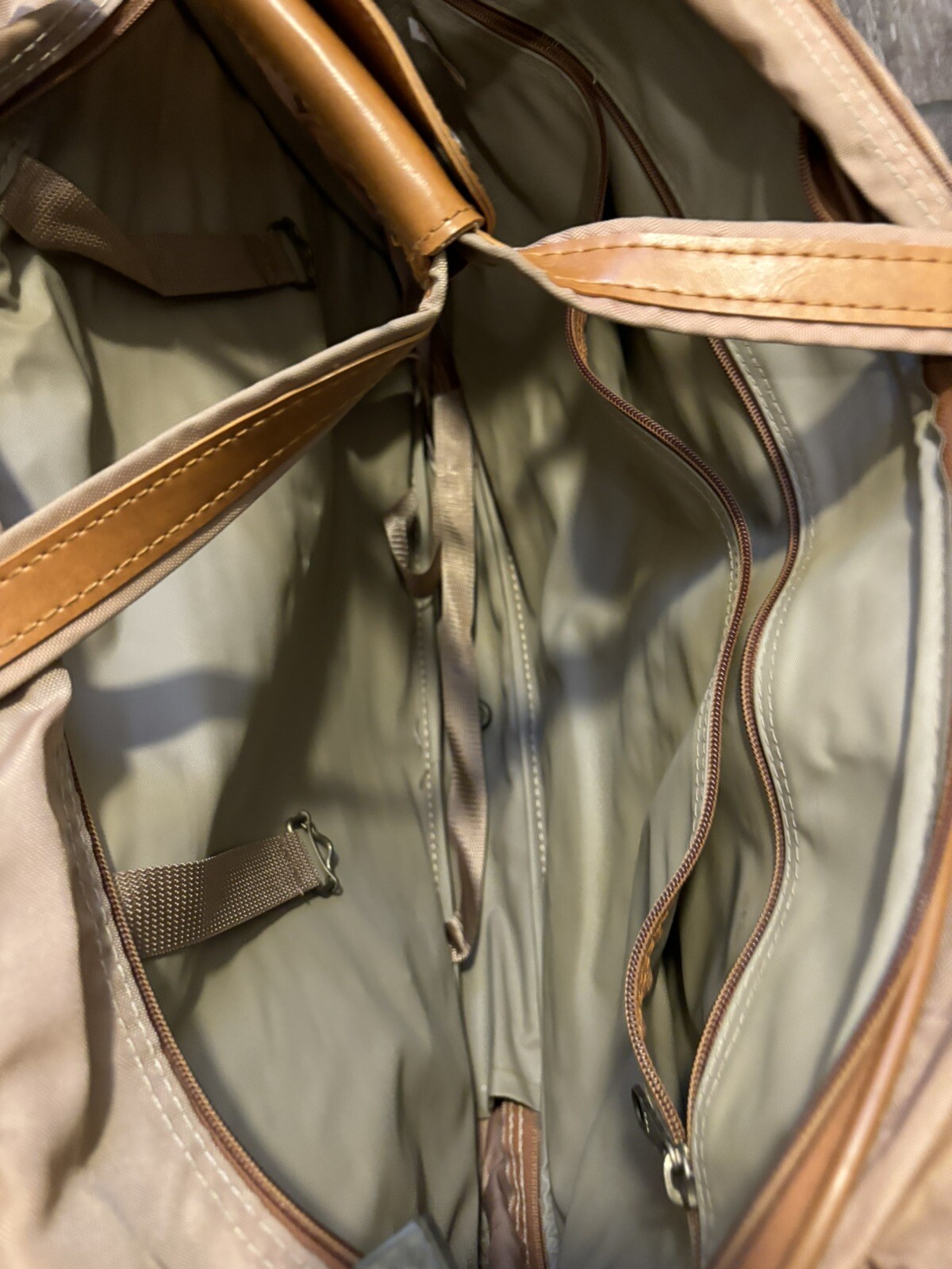 Vtg Hartmann? Bag Nylon Shoulder Strap Travel Luggage Messenger
