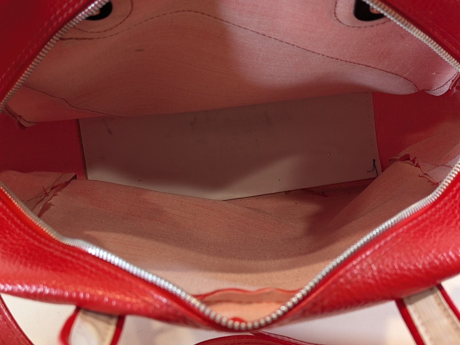 Vintage Northwest Orient Racket Gym Travel Bag Red White FREE SHIP