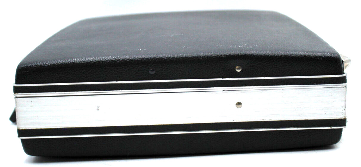 17x12x4″ Gray Hardside Hard Shell TROLITE Briefcase Snap Lock No Key +++++++++++