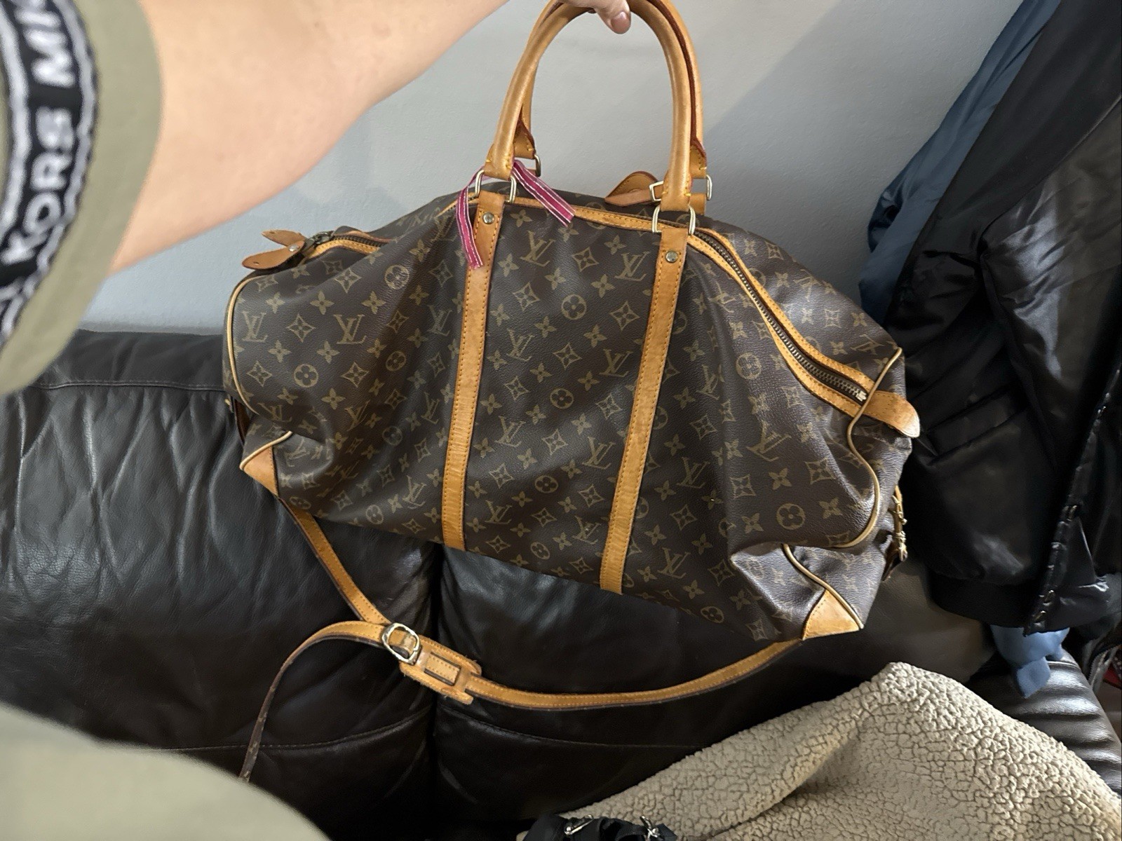 Louis Vuitton Monogram Duffle Boston Bag Keepall