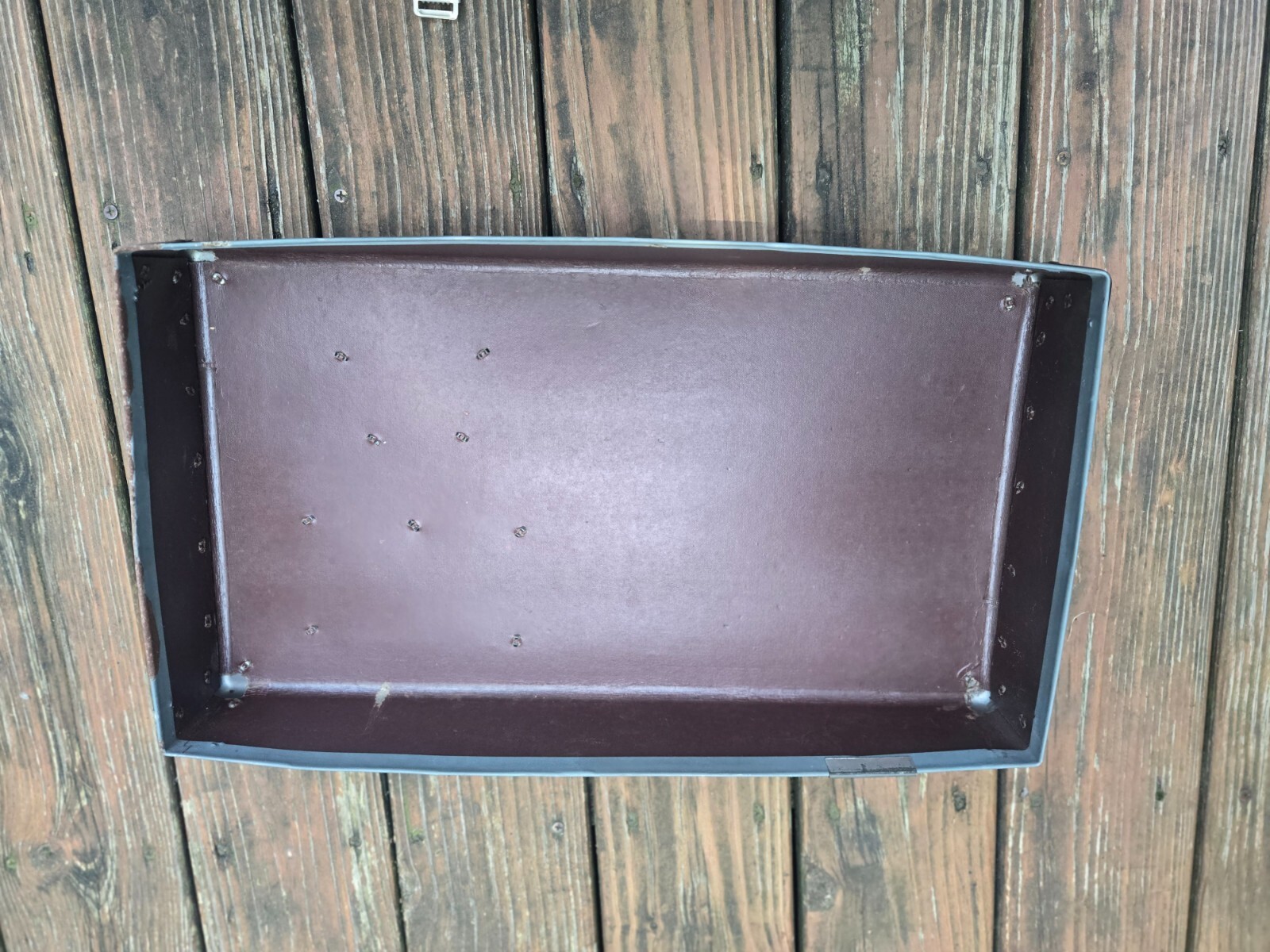 Genuine Airway Vintage Hard Vulcanized Trunk