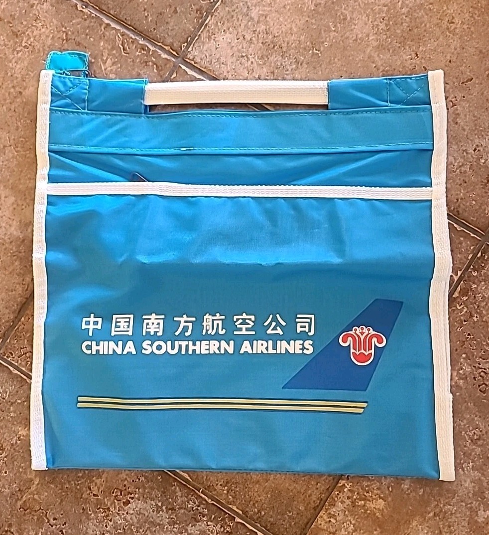 Vintage 70s China Southern Airlines Carry-on Bag