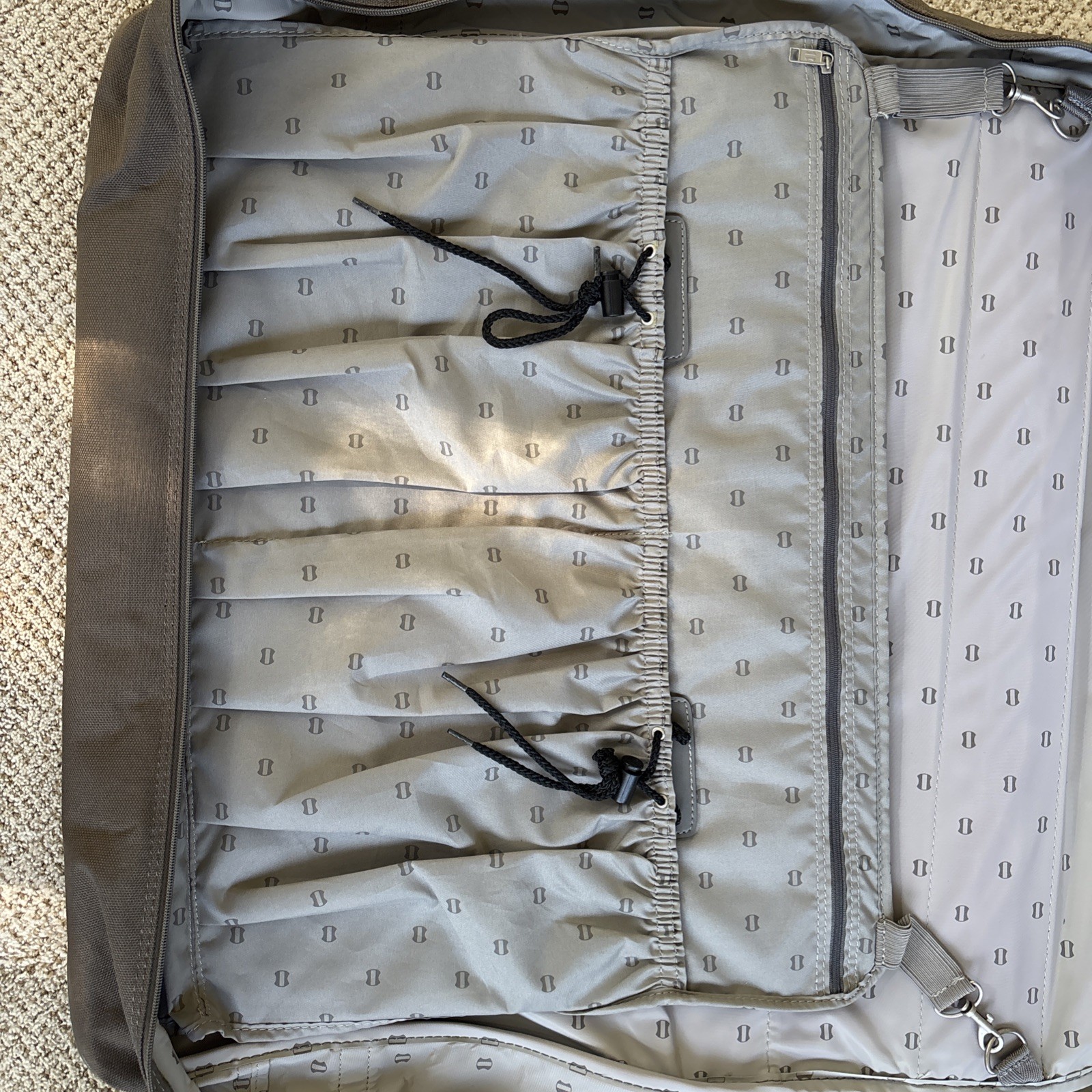 Vintage American Tourister Folding Luggage Garment Bag Has Shoulder Strap