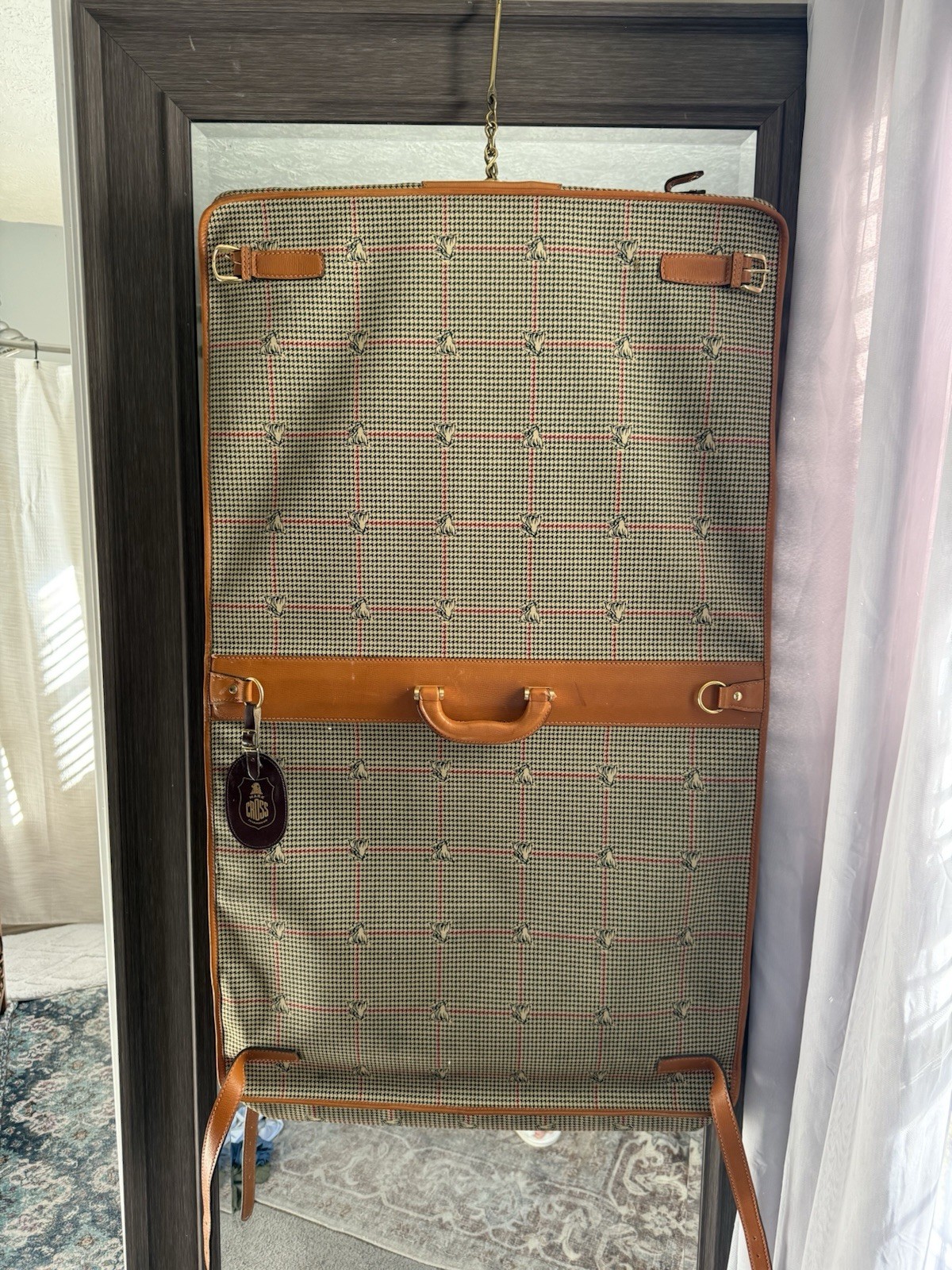Vintage Mark Cross Garment Bag