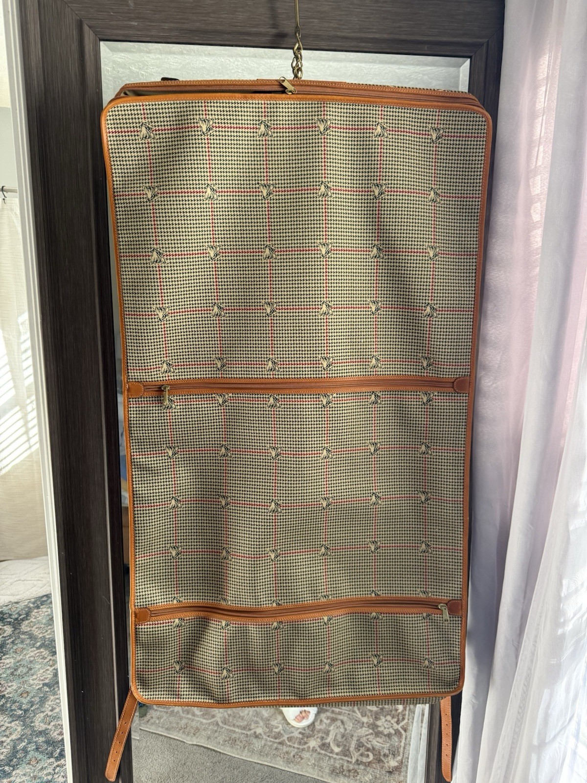 Vintage Mark Cross Garment Bag