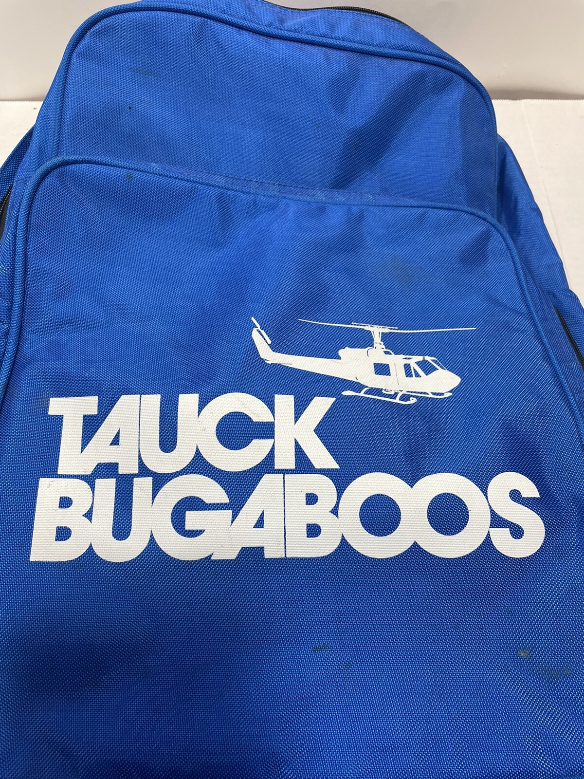 Vintage Tauck Bugaboos Carry On Bag Backpack Helicopter Tours
