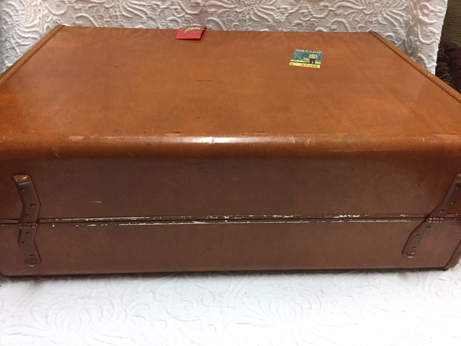 Beautiful Brown Vintage Large Samsonite Suitcase