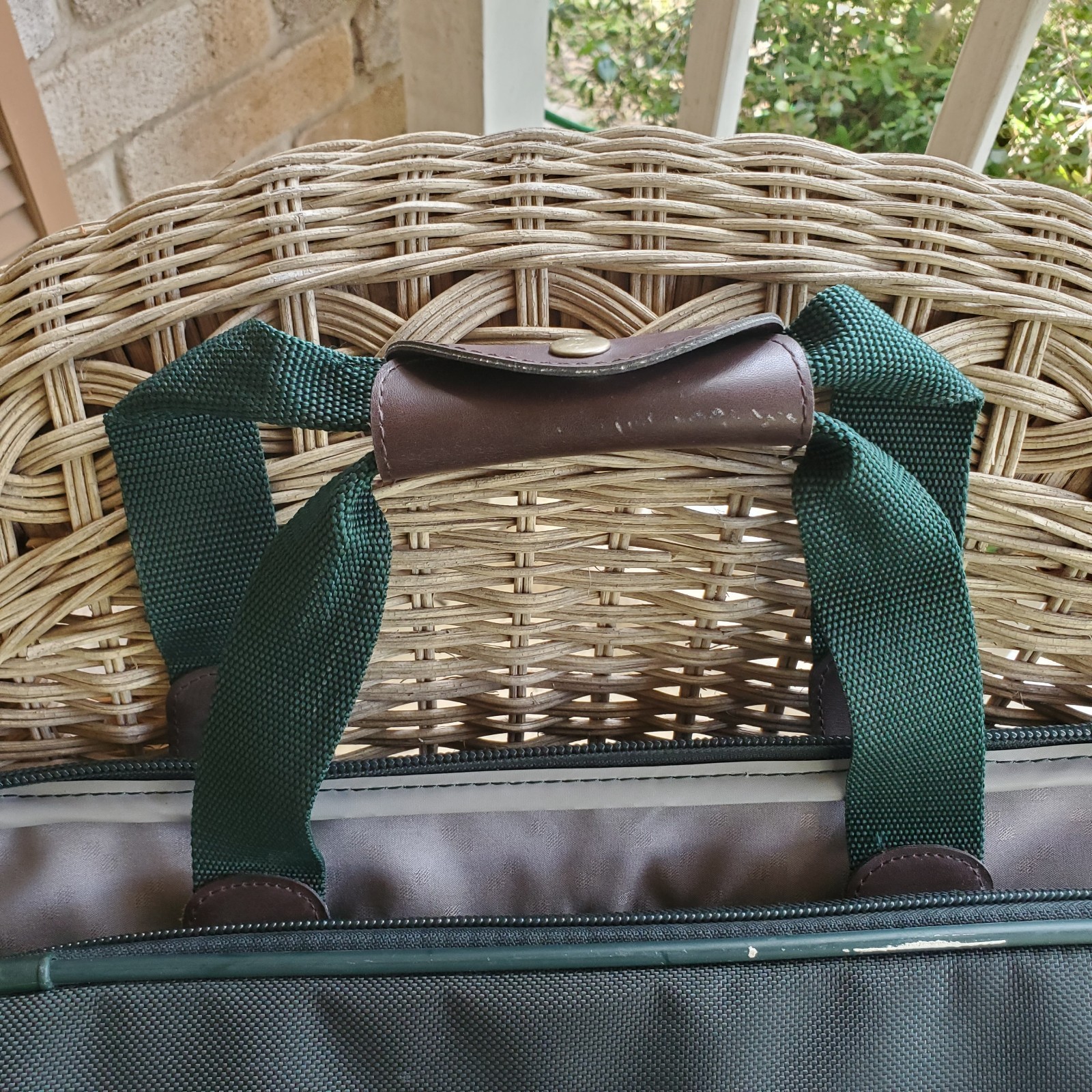 Samsonite Vintage Weekender – Large Dark Green Carry-on Shoulder Bag 1990-2000