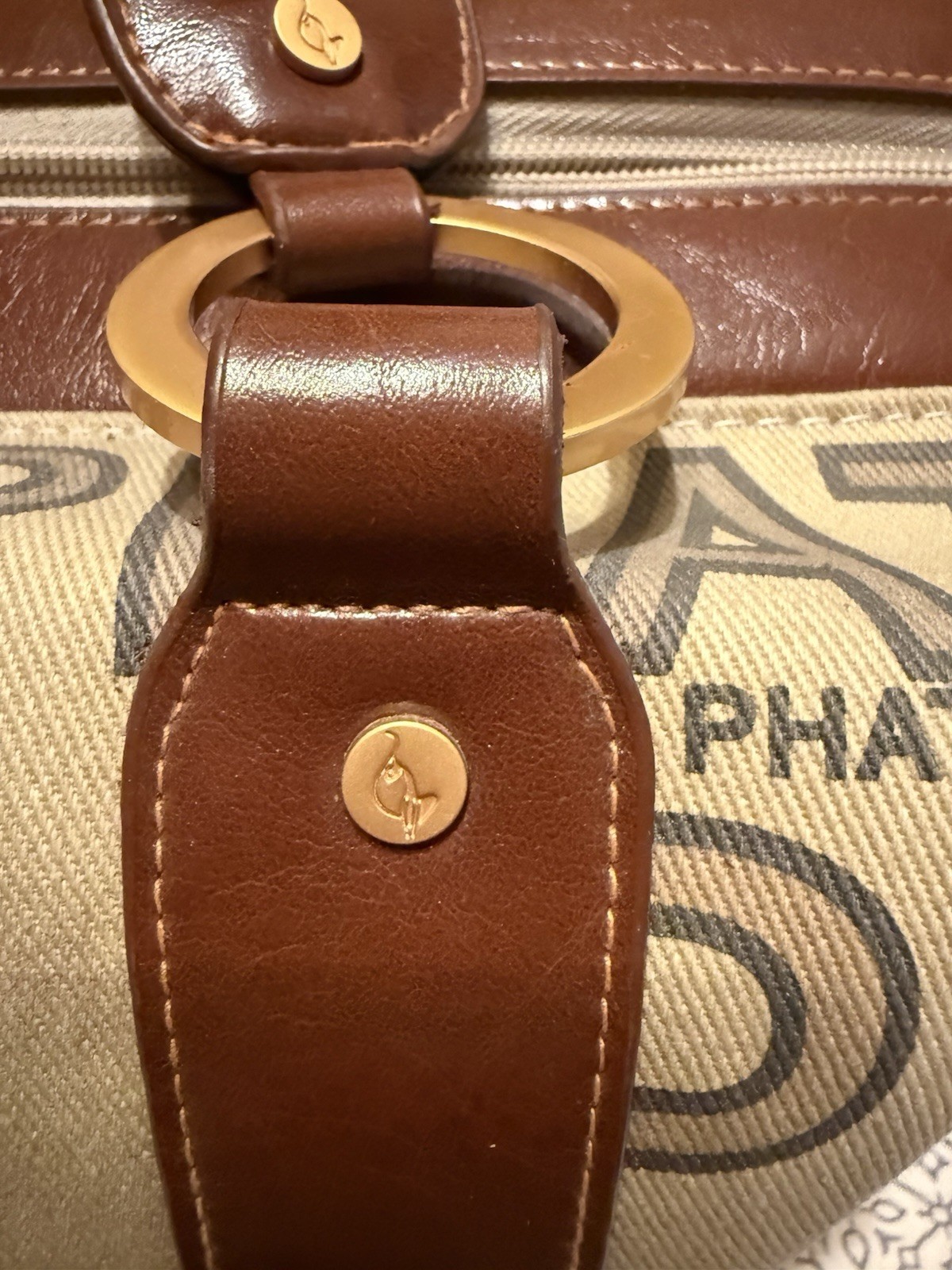 Vintage Baby Phat Duffel/travel Bag Early 2000s