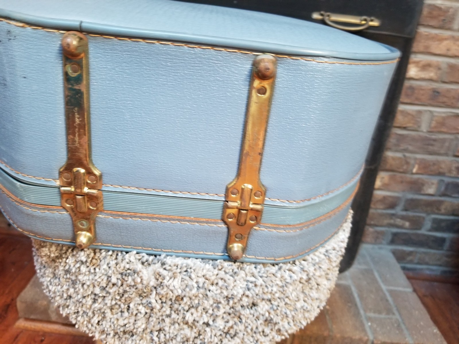Vintage 1950’s Baltimore Luggage Company Starline Luggage/hatbox