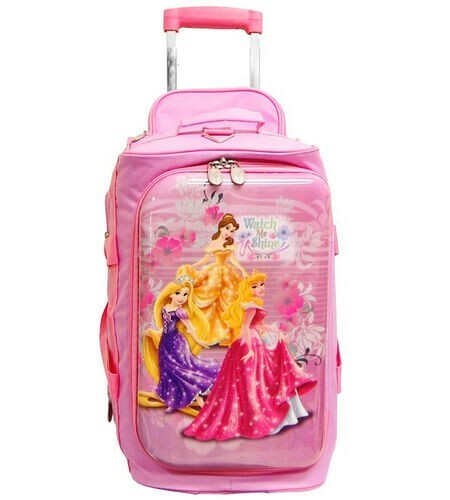 VINTAGE DISNEY PRINCESS LUGGAGE HYBRID ROLLING DUFFEL