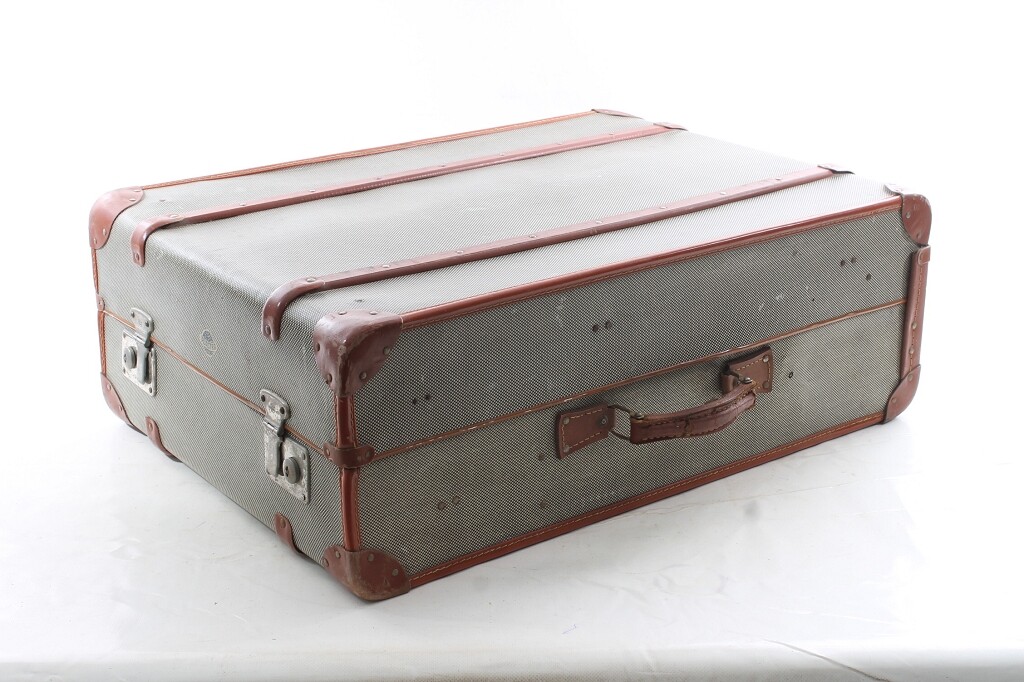 Vintage Suitcase Travel Trunk Overseas 70cm x 25cm x 50cm Decoration