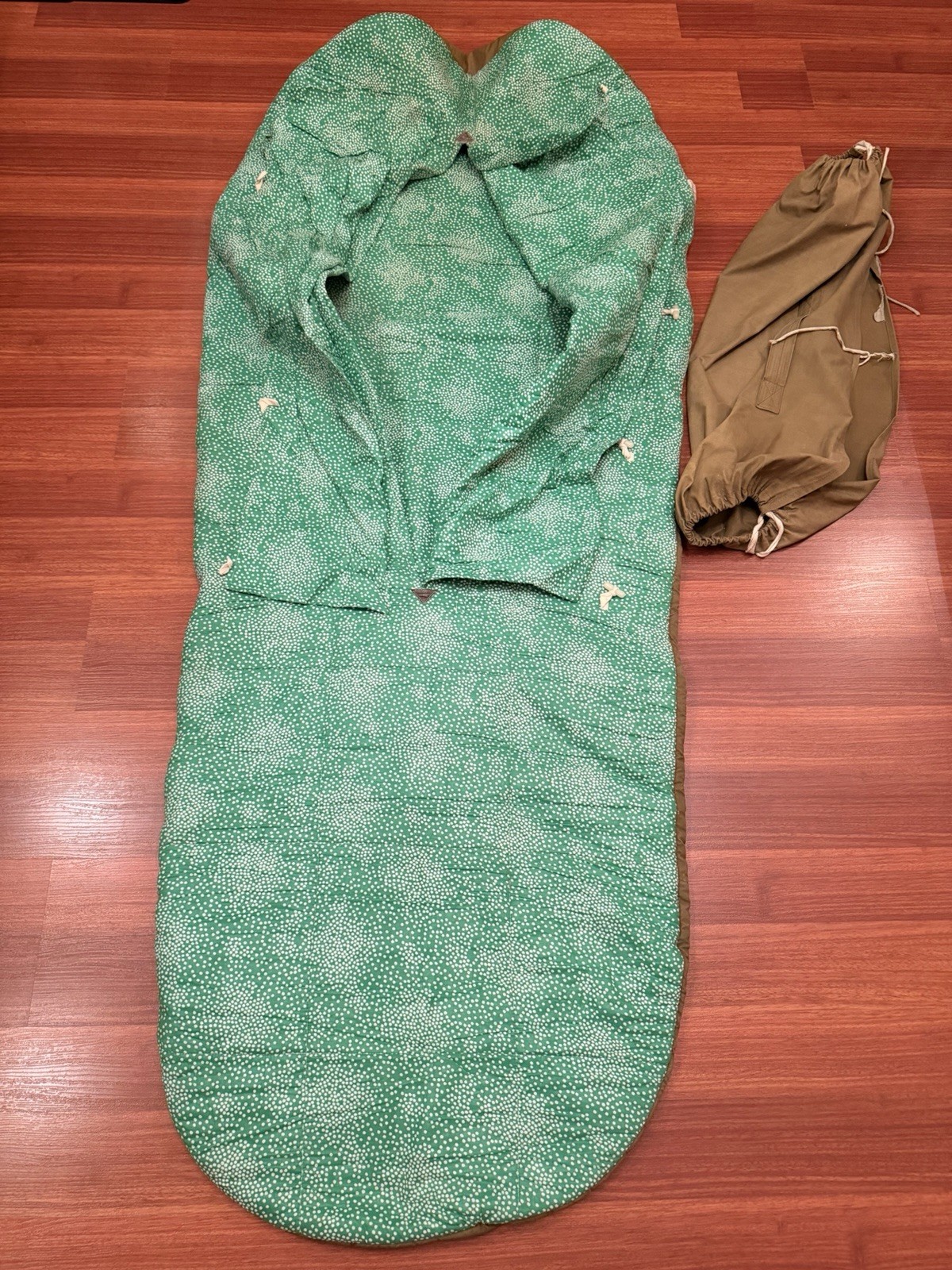 Vintage Sleeping bag for civilians soviet period Original ’91