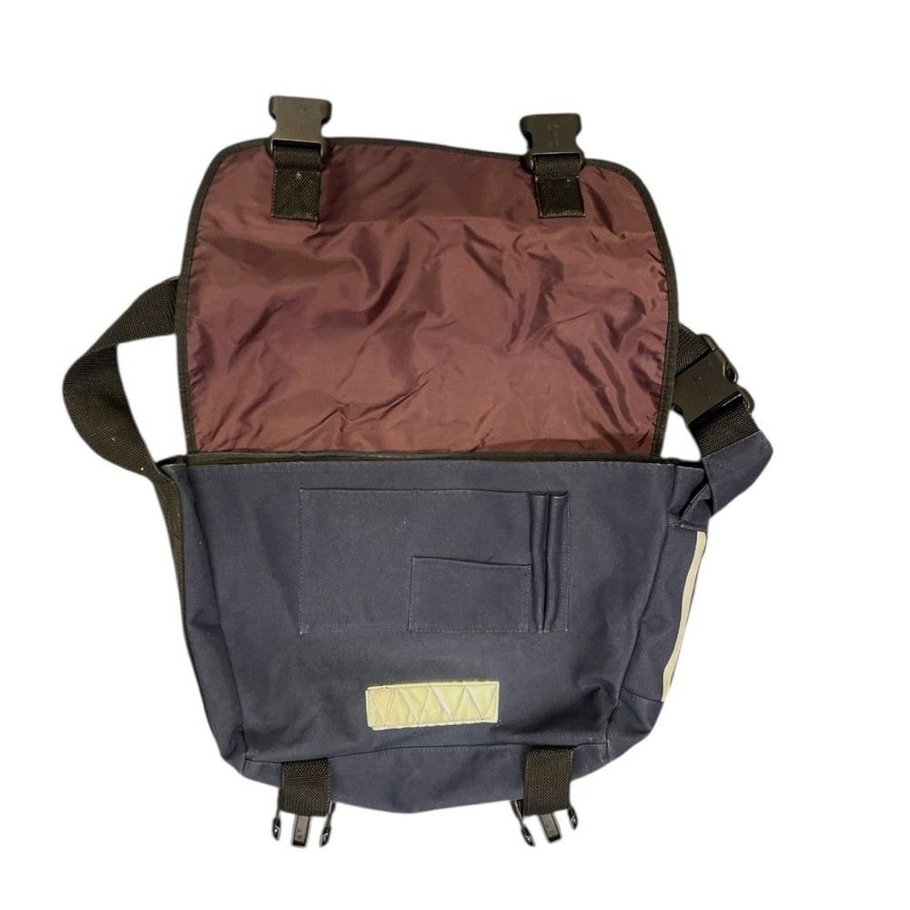 🎒 adidas Vintage Messenger Bag Navy Blue Crossbody School Trav