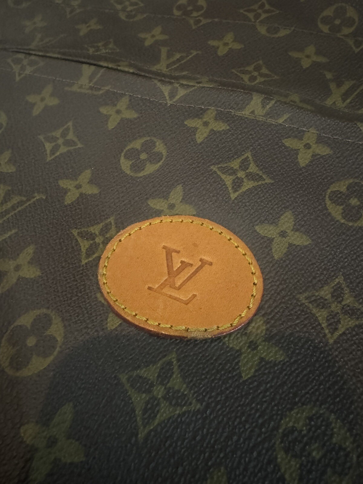 Louis Vuitton Monogram Vintage Luggage Carry On Shoulder Bag Vintage