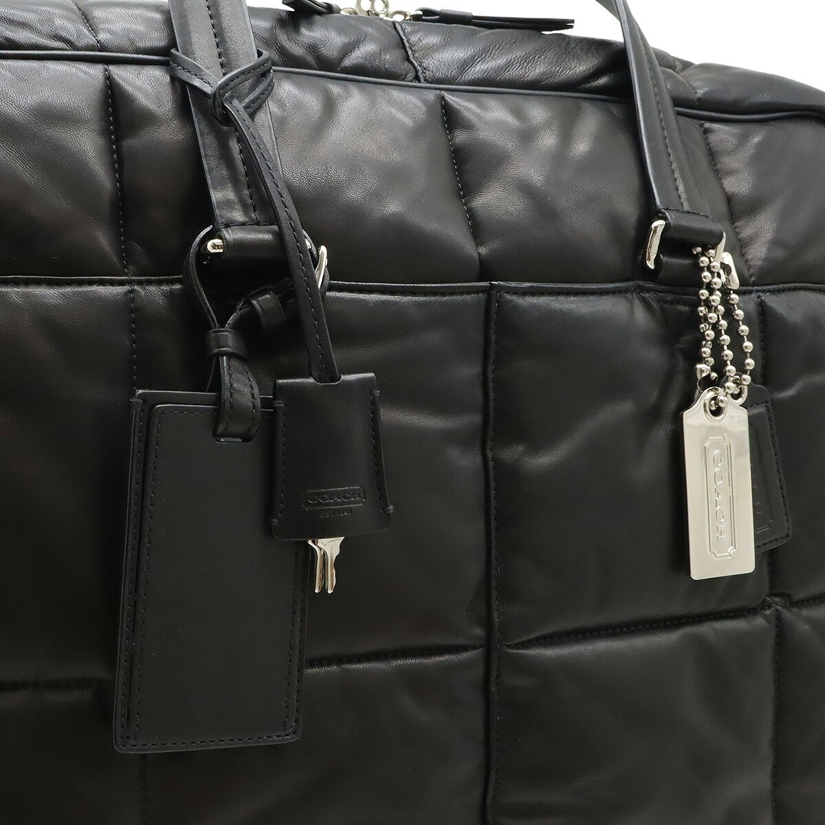Coach Nappa Leather 2way Travel Bag – DUTY FREE