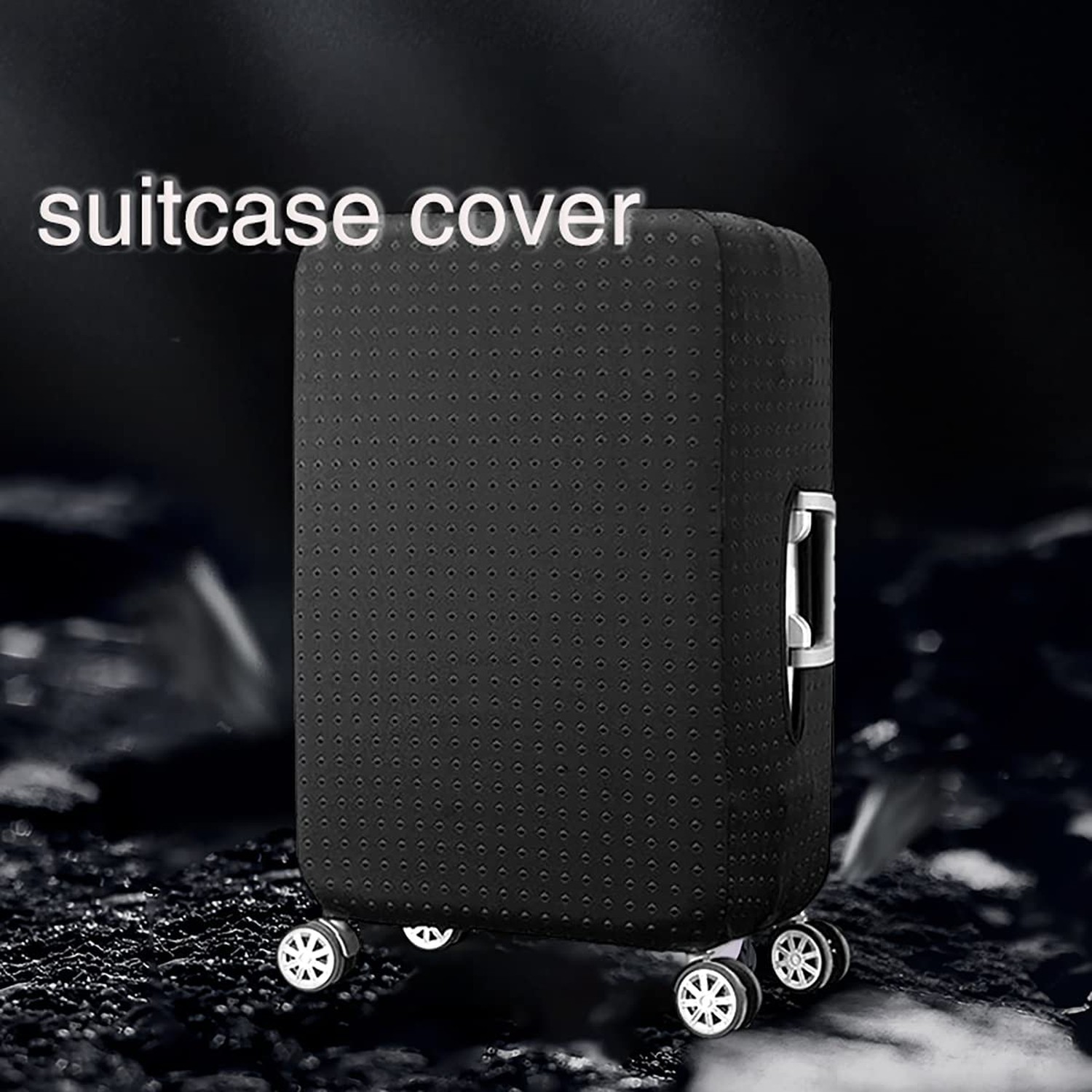 Luggage Cover, THome Protective Washable Suitcase Cover – Travel Elastic Span…