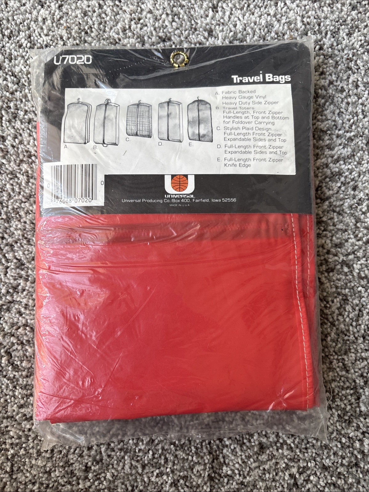 Vintage Universal Suit Travel Bag