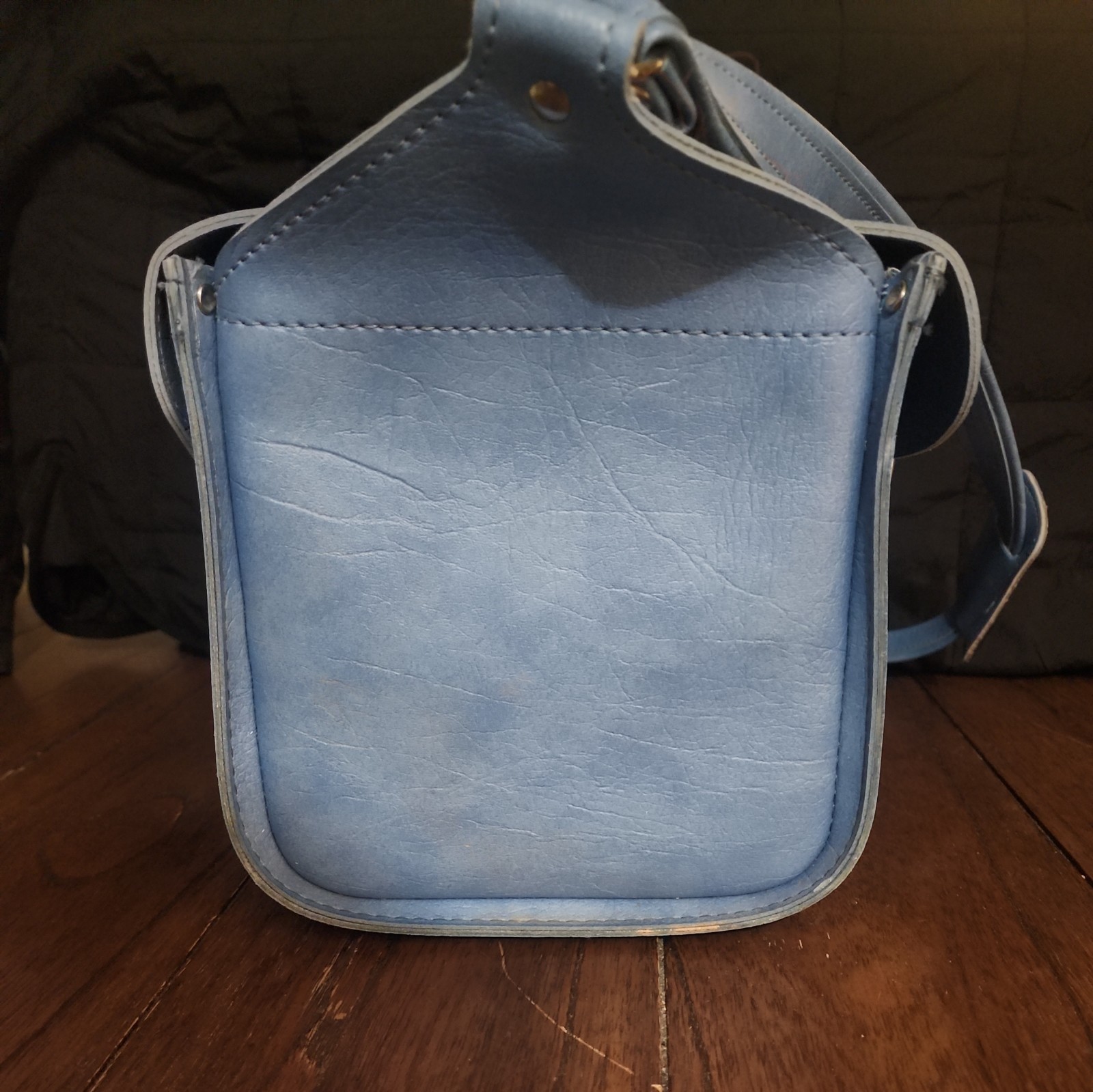 Vintage Samsonite Scandia Carry On Blue Shoulder Bag/ Diaper Bag?