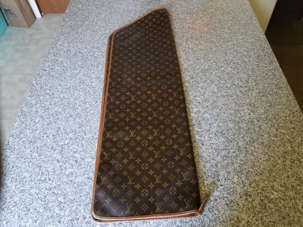 Louis Vuitton VINTAGE Garment Bag Monogram / Garment Carrier AUTHENTIC 1980s
