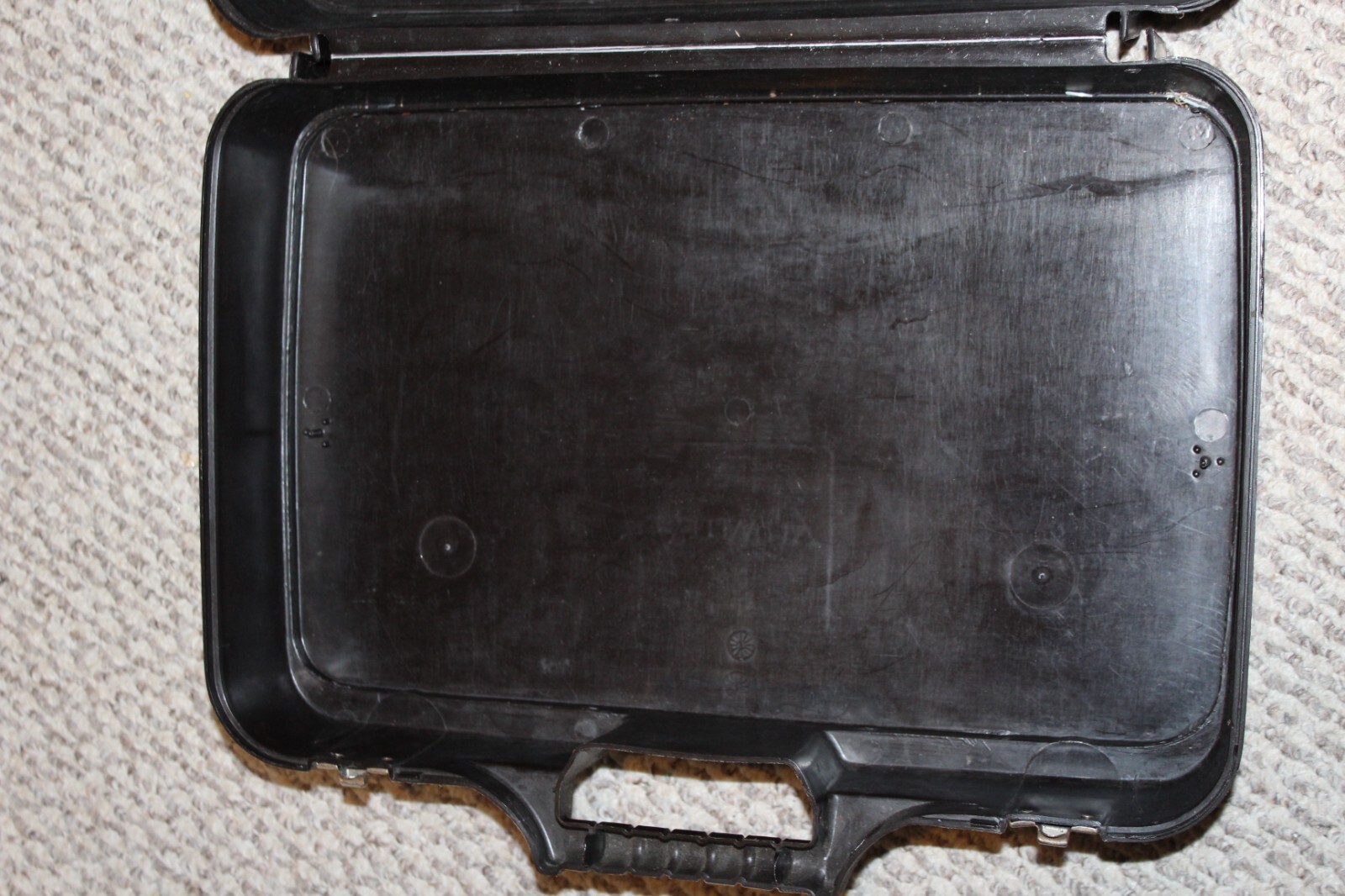 VTG Amway Distributor Black Plastic case briefcase Home Care Know How 1970s 80s