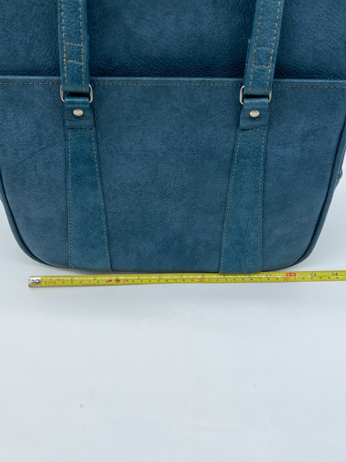 Vintage Royal Traveller Medalist Blue Vinyl Carry On bag Luggage Suitcase