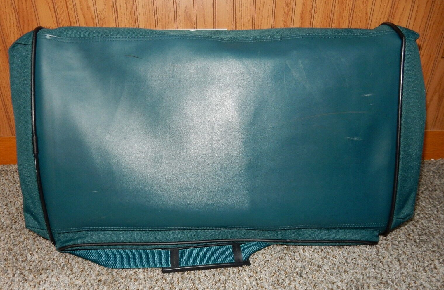 NEAR MINT 1991 Vintage GREEN SAMSONITE SIDEKICKS III DUFFLE W/ Original Strap