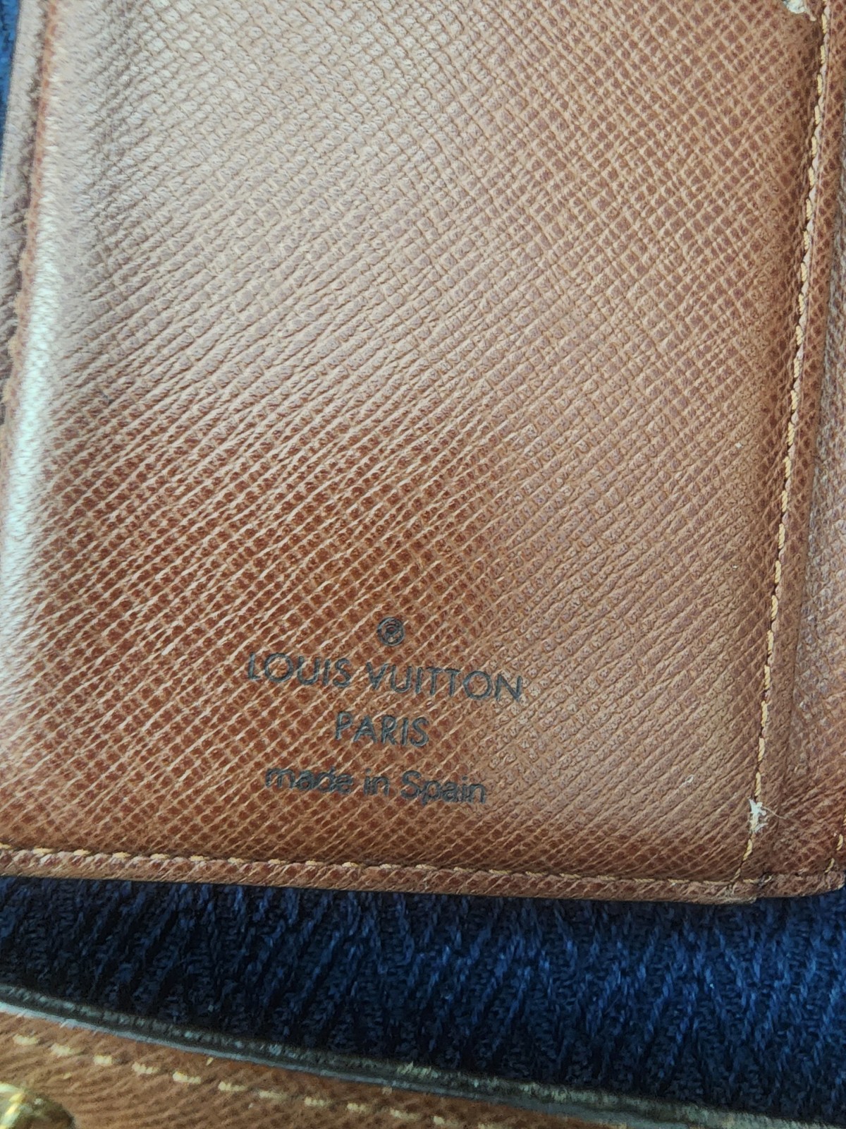 2 Louis Vuitton Monogram Logo Folding Zip-Around Credit Card Women’s Wallet