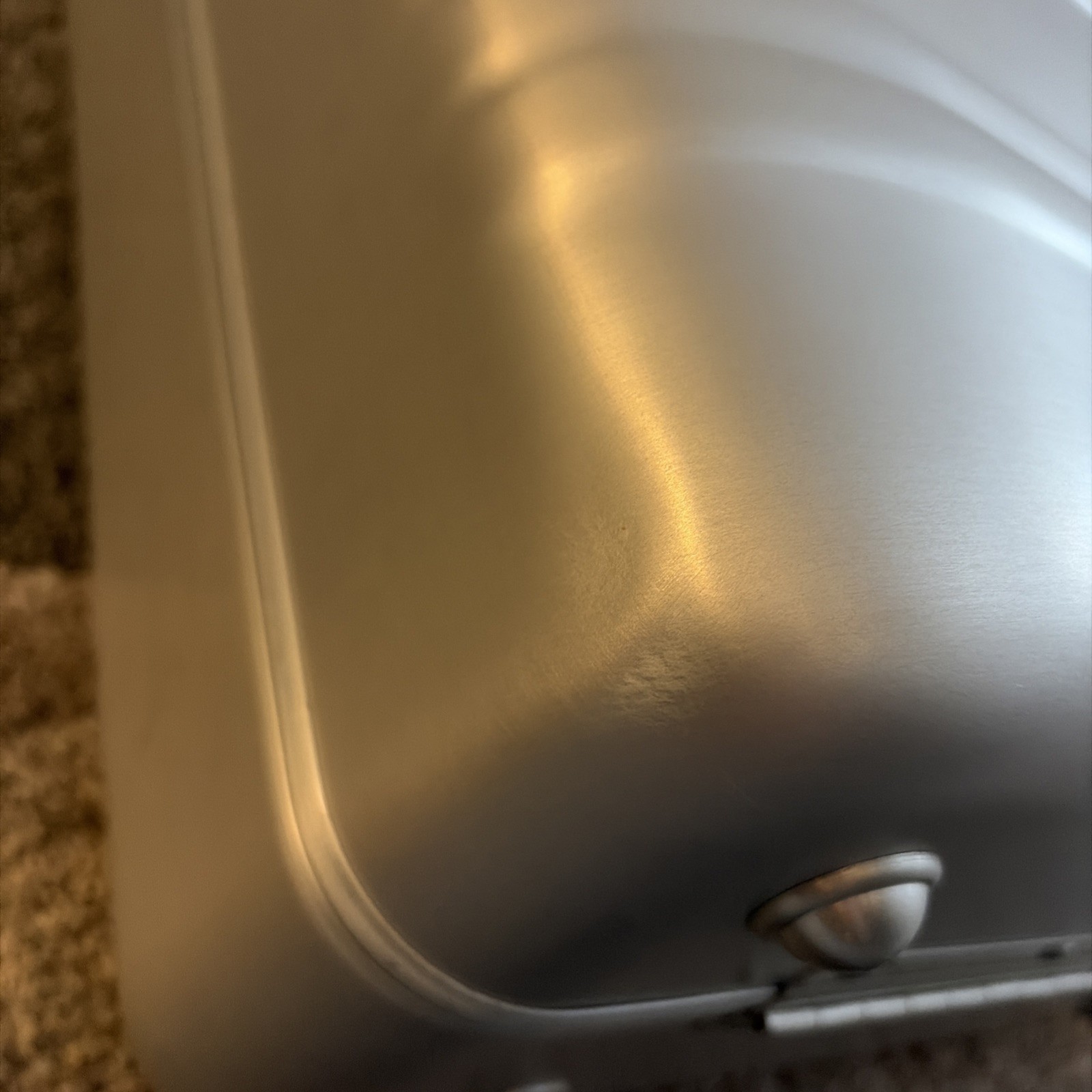 Vintage Zero Halliburton Aluminum Case 24x18x8 Large Combo Briefcase Suitcase