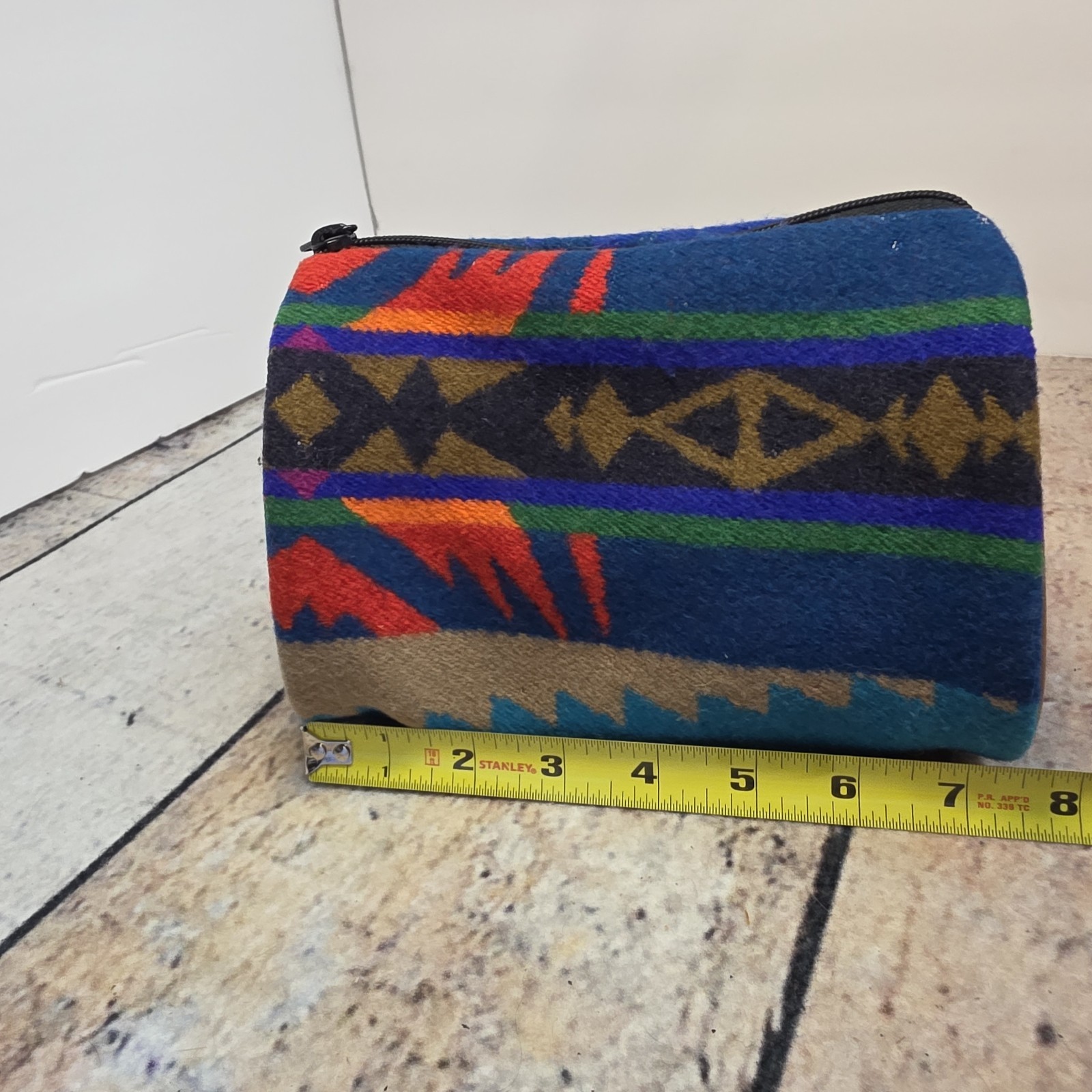 Pendleton Toiletries Bag Cosmetic Case Travel Vintage Southwestern Aztec