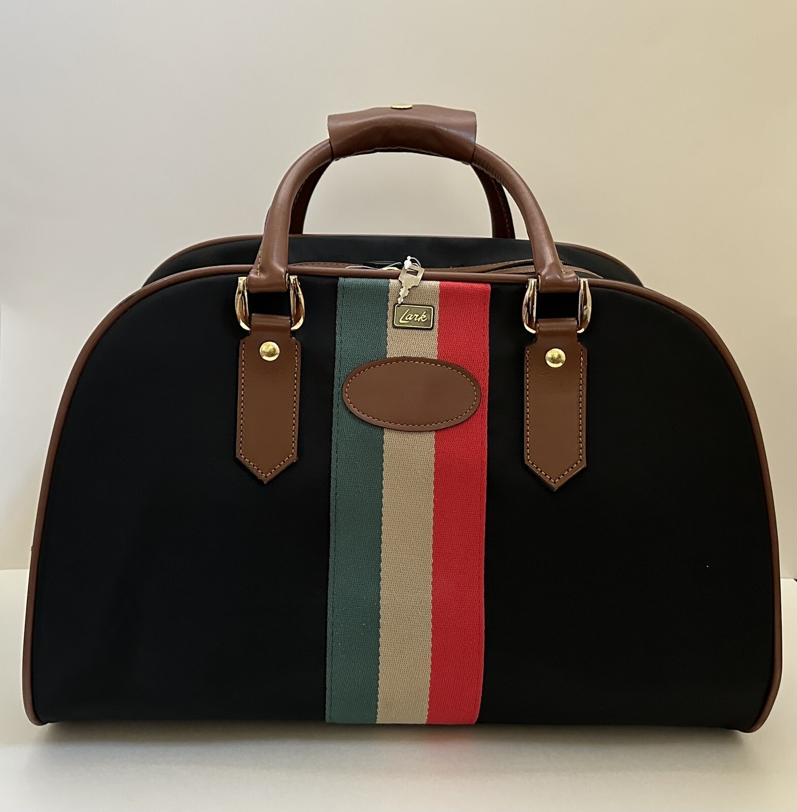 Lark Black Weekend Travel Duffle Bag Carry on Luggage