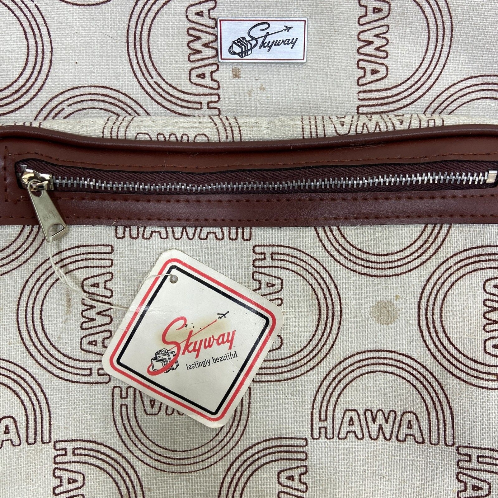 VTG New Skyway Airlines Hawaii Travel Bag Tote