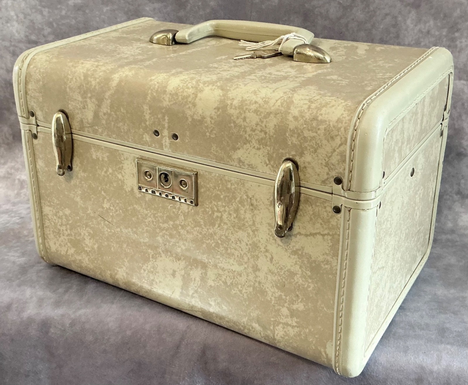 Vtg Samsonite Streamlite Train Case 4512 Shwayder Bros Luggage