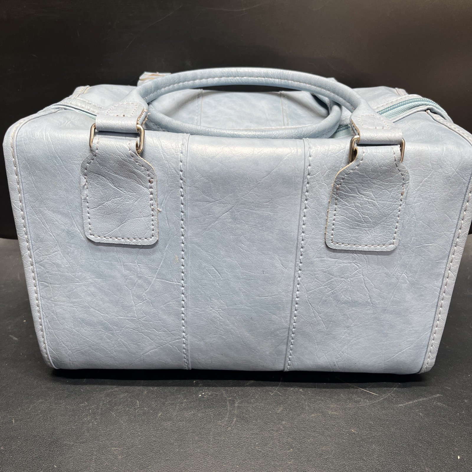 Vintage Samsonite Cordoba Blue Train Case Excellent Condition Mid 20th Century