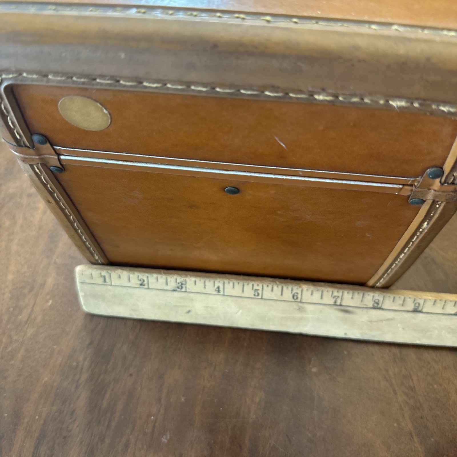 Vintage Samsonite /train Case -Cosmetic Case Mid Century Travel Luggage- Orange