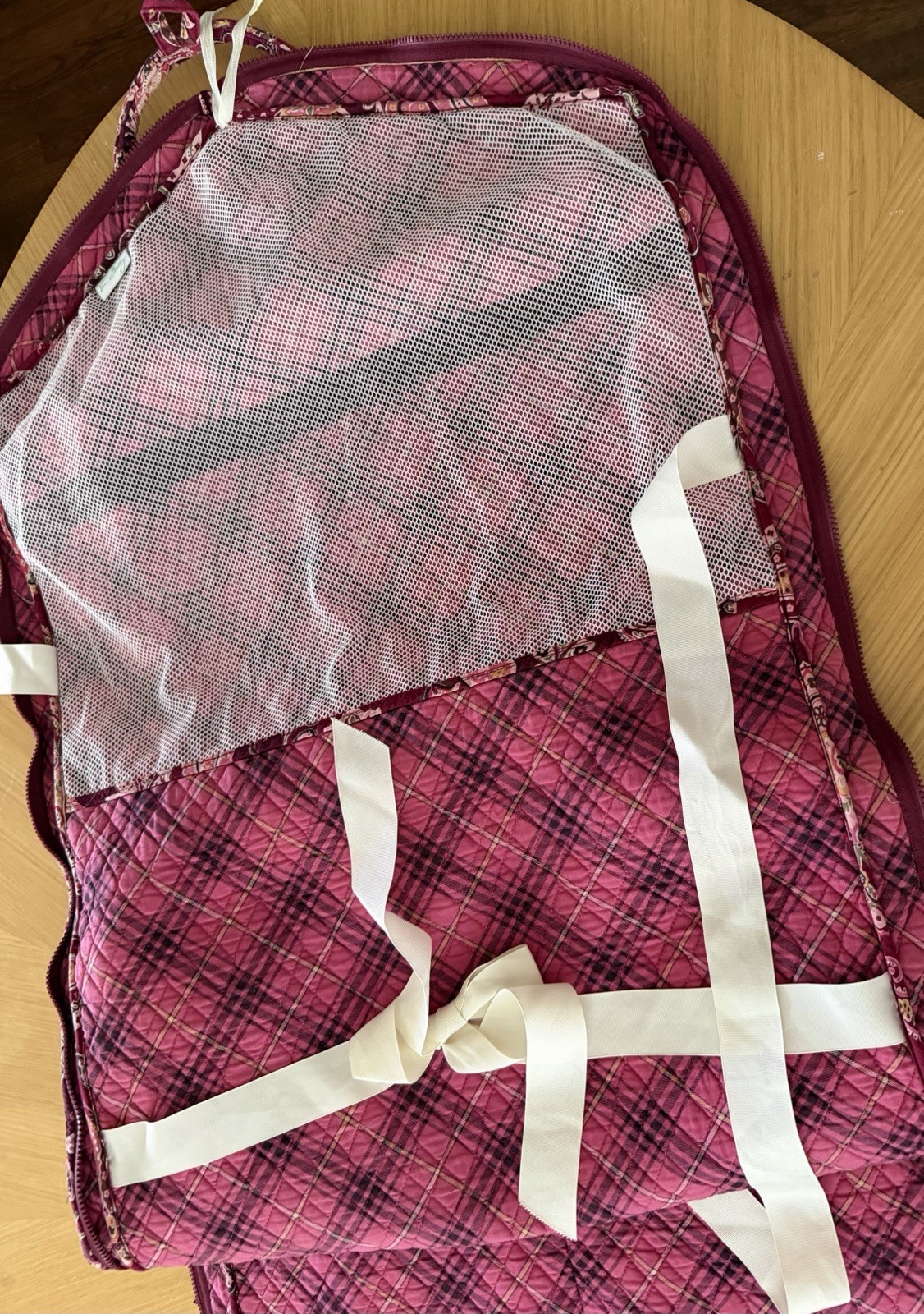 Vera Bradley Retired pattern piccadilly plum Hanging Garment Bag