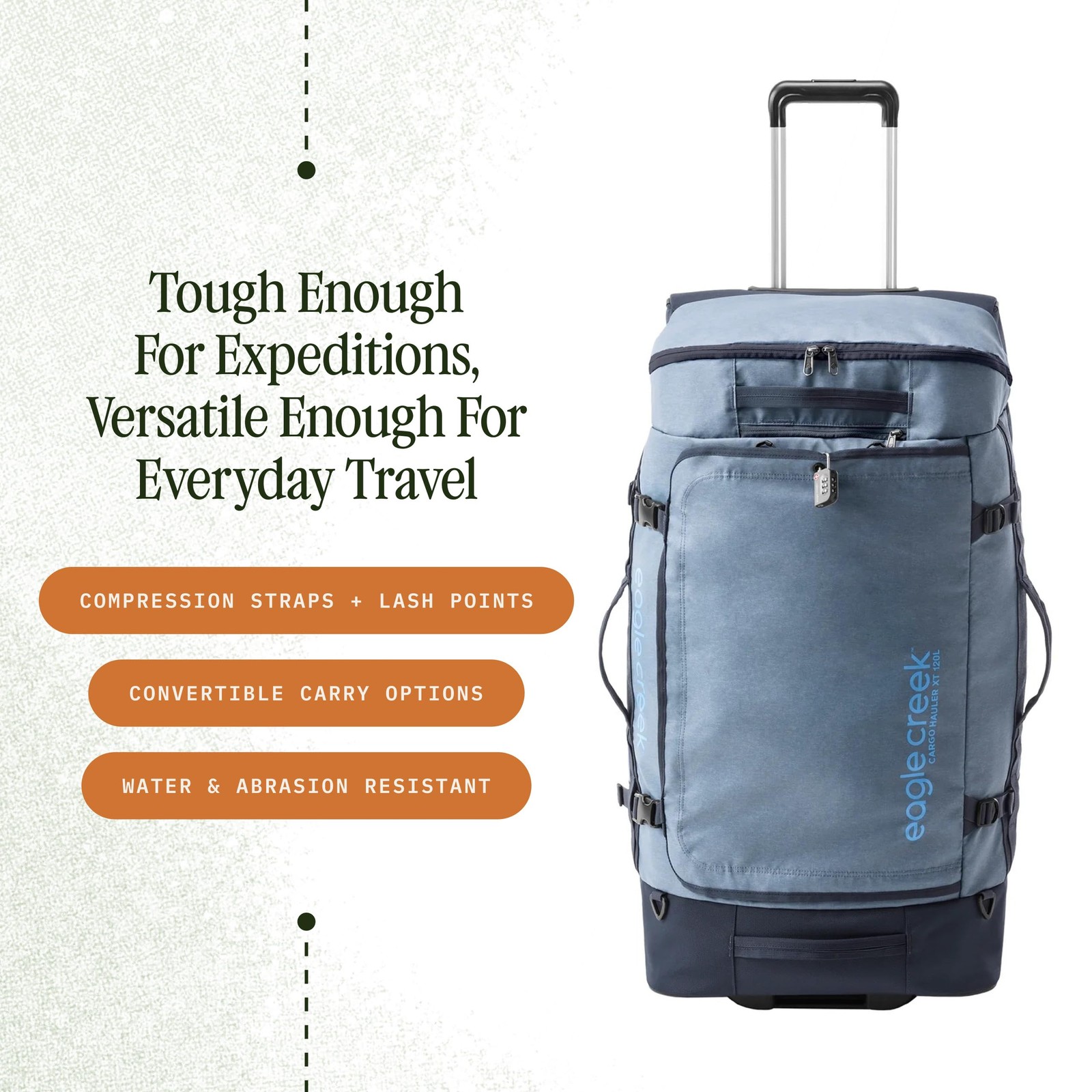 Eagle Creek Cargo Hauler Xt Wheeled Duffel – Wheeled Backpack Duffel –