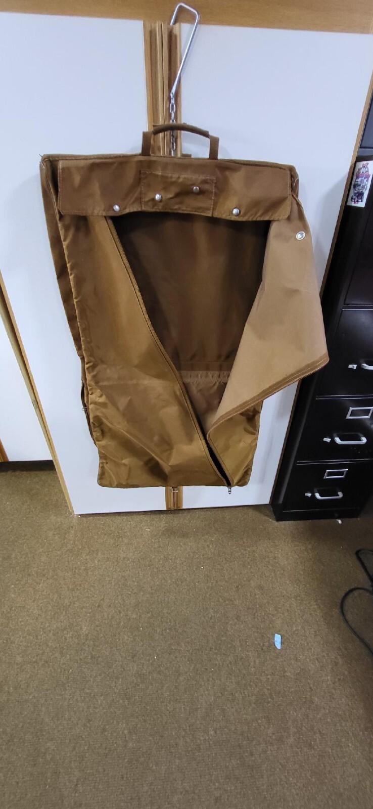 not for sale can’t delete Vintage Hartman Brown Suede Suitcases and Garment bag