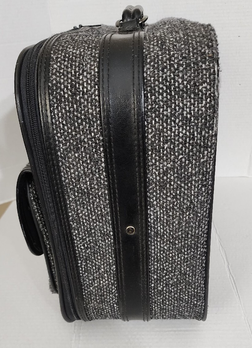 Vintage Gucci Luggage Suitcase Gray Novita by Paolo Gucci for Monarch Company