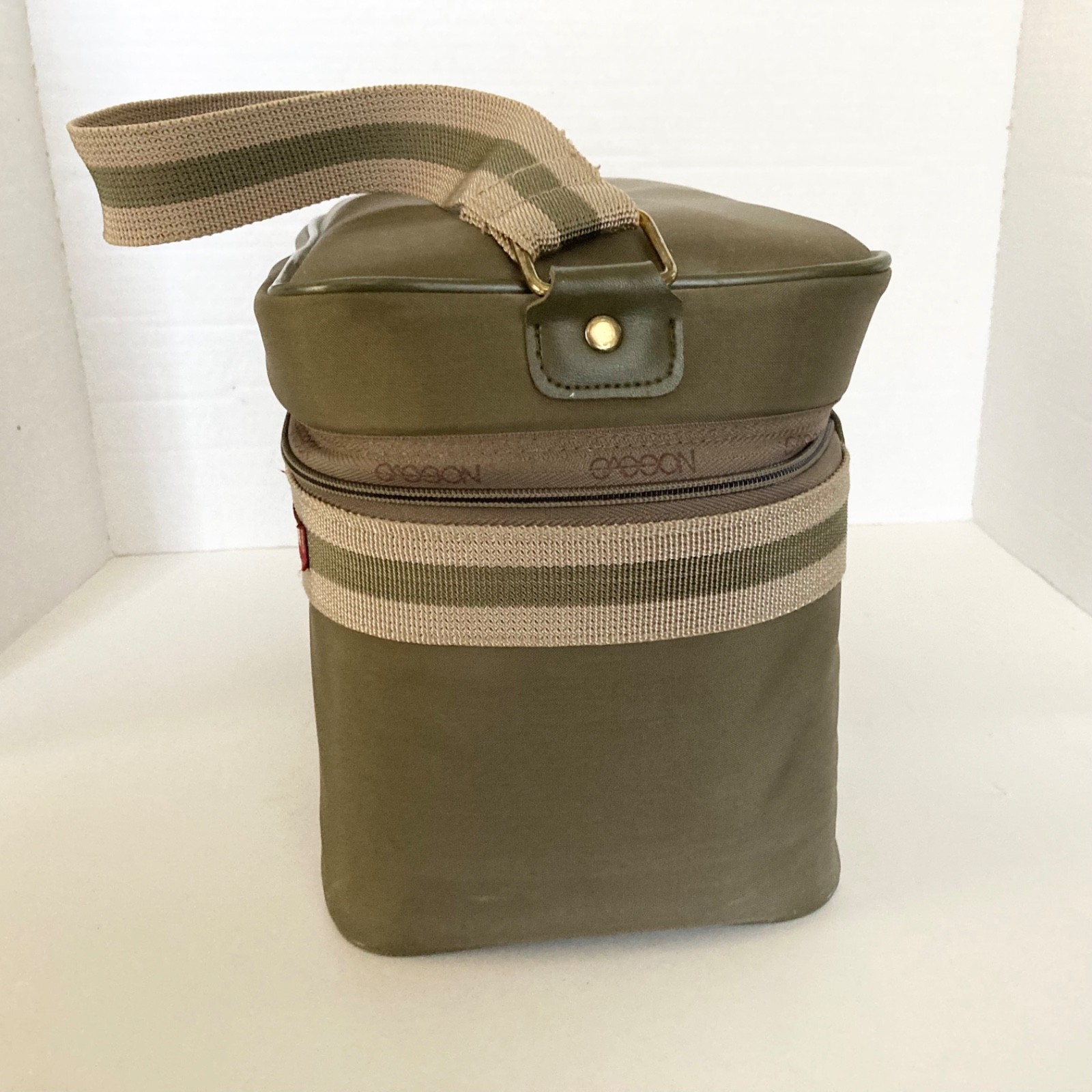 Vintage Sasson Travel Case Toiletry Bag Train Luggage