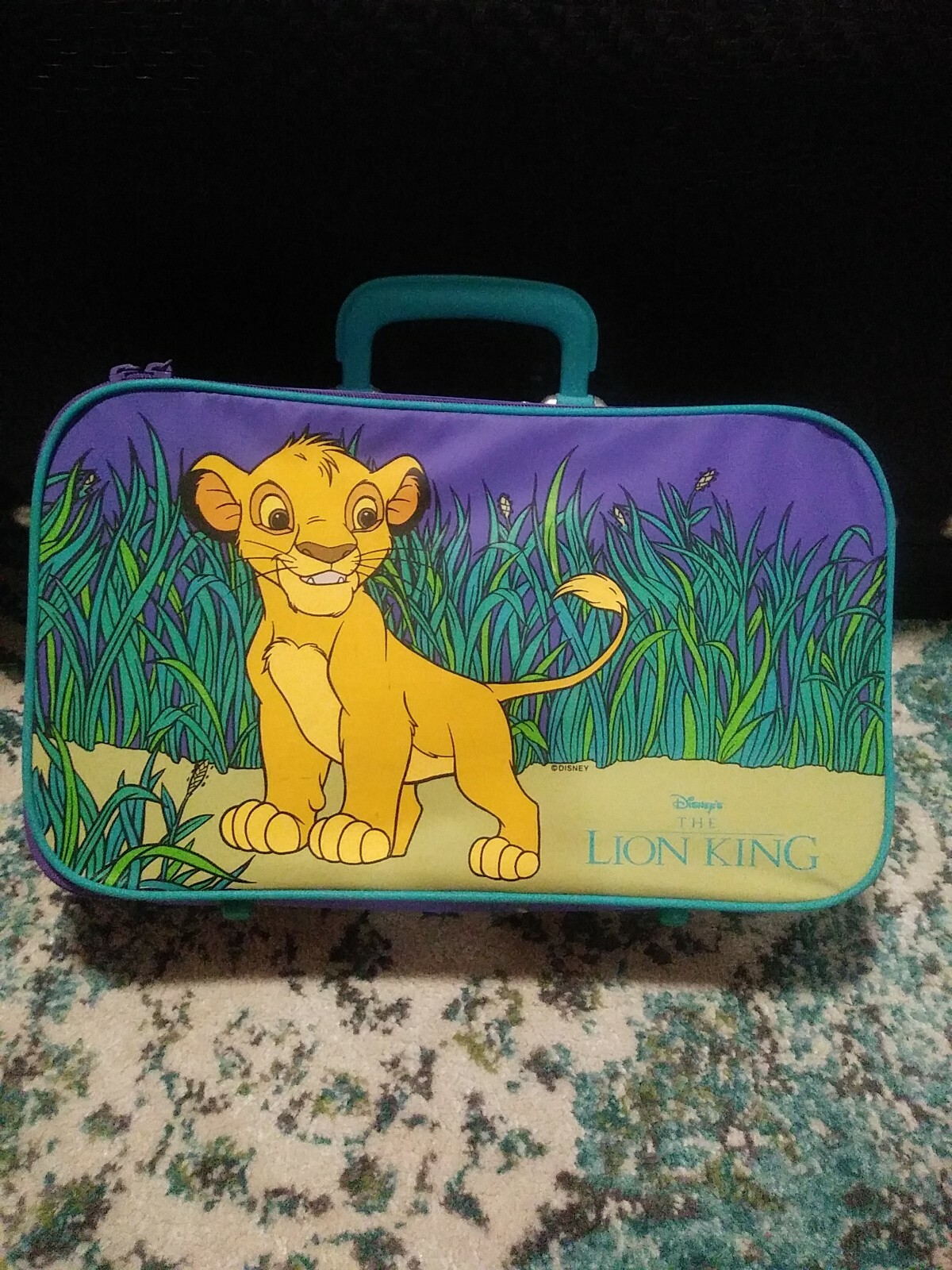 Lion King Suit Case vintage