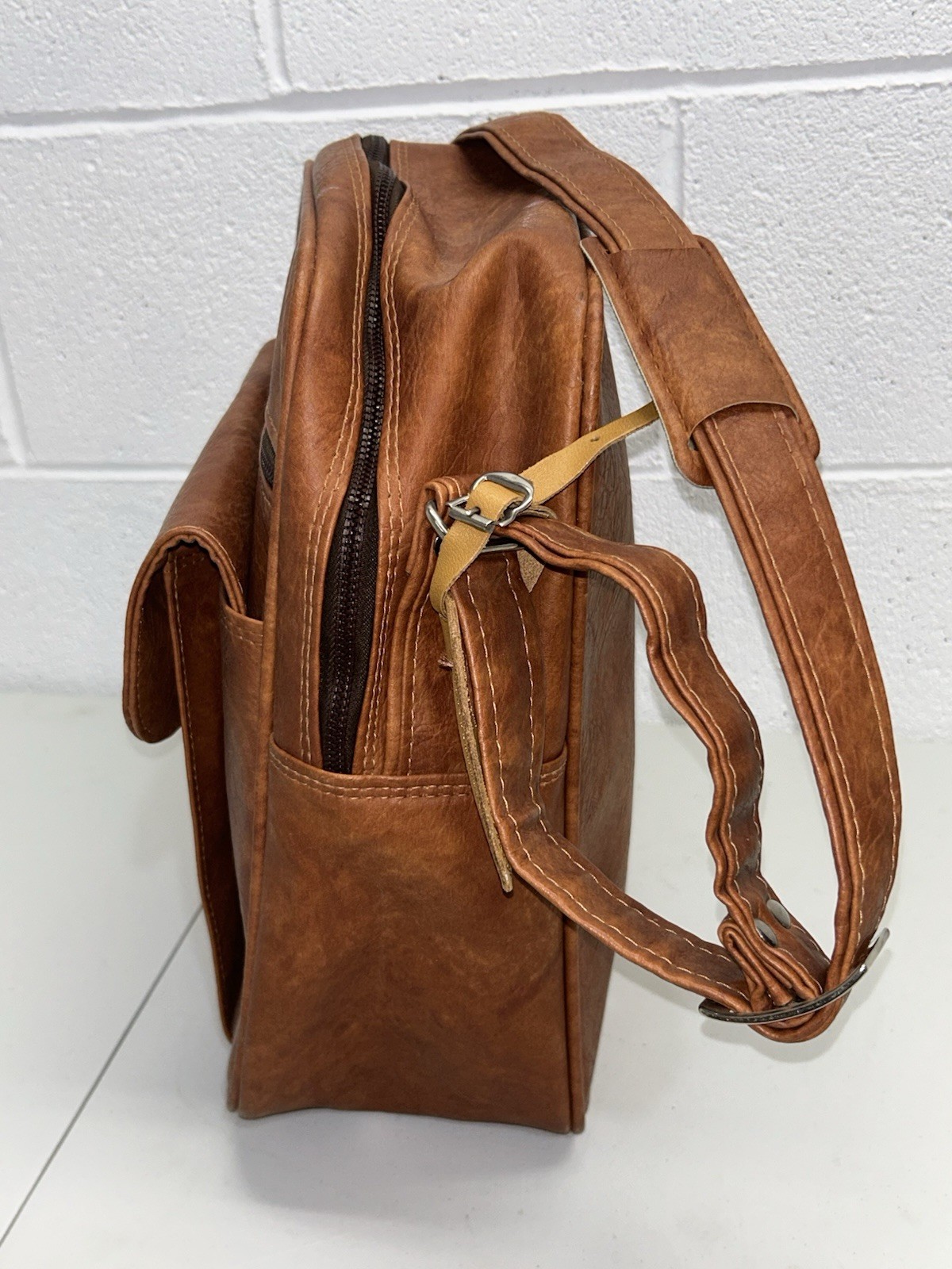 Samsonite Sonora Shoulder Bag Travel Overnight Carry On Luggage Vinyl Vintage